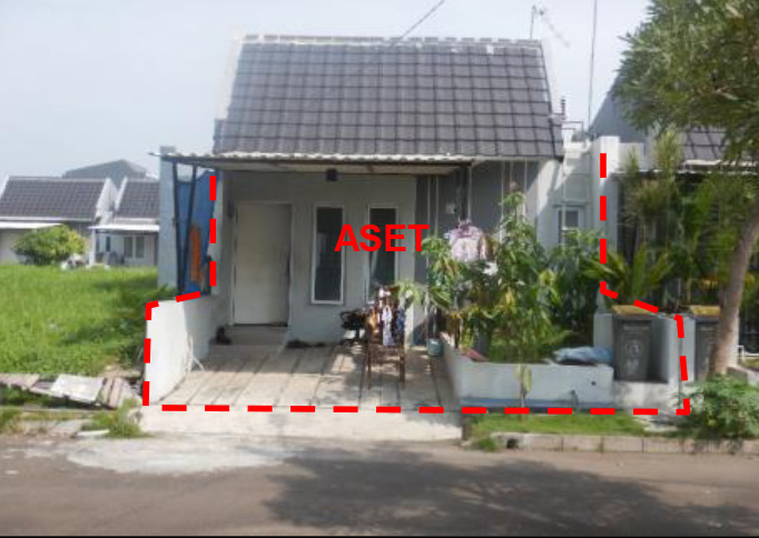 RUMAH DI PERUMAHAN METLAND CIBITUNG, BEKASI DENGAN LUAS TANAH 72m2