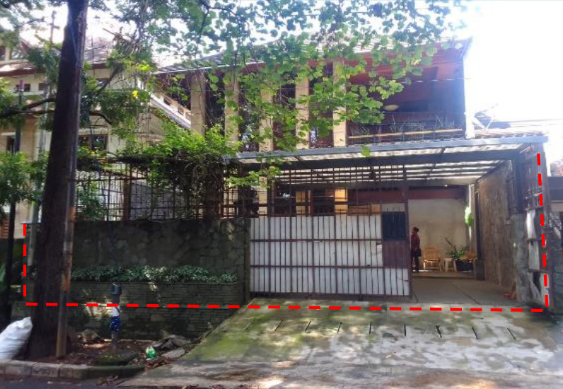 RUMAH DI JALAN MULTATULI, BANDUNG DENGAN LUAS TANAH 250m2