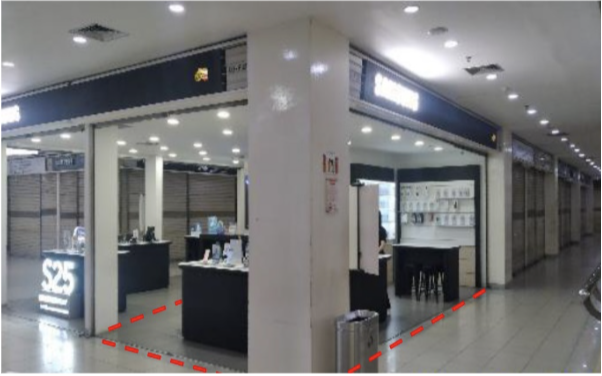 DUA UNIT KIOS DI BANDUNG ELECTRONIC CENTER (BEC) DENGAN LUAS TOTAL 30m2