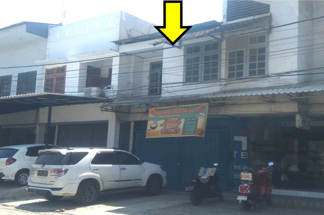 RUKO DI KOMPLEK RUKO GRIYA DADAP ESTATE, TANGERANG DENGAN LUAS TANAH 80m2