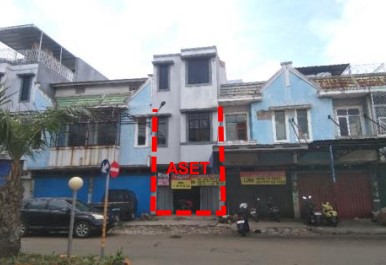 RUKO DI KOMPLEK RUKO 1000 TAMAN PALEM LESTARI, JAKARTA BARAT DENGAN LUAS TANAH 60m2