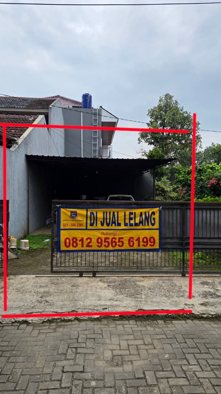 RUMAH DI PERUMAHAN MUTIARA GARUDA, TANGERANG DENGAN LUAS TANAH 85m2