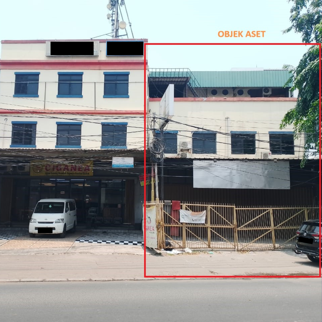 RUKO DI JALAN LINGKAR LUAR BARAT, KOSAMBI, JAKARTA BARAT DENGAN LUAS TANAH 176m2