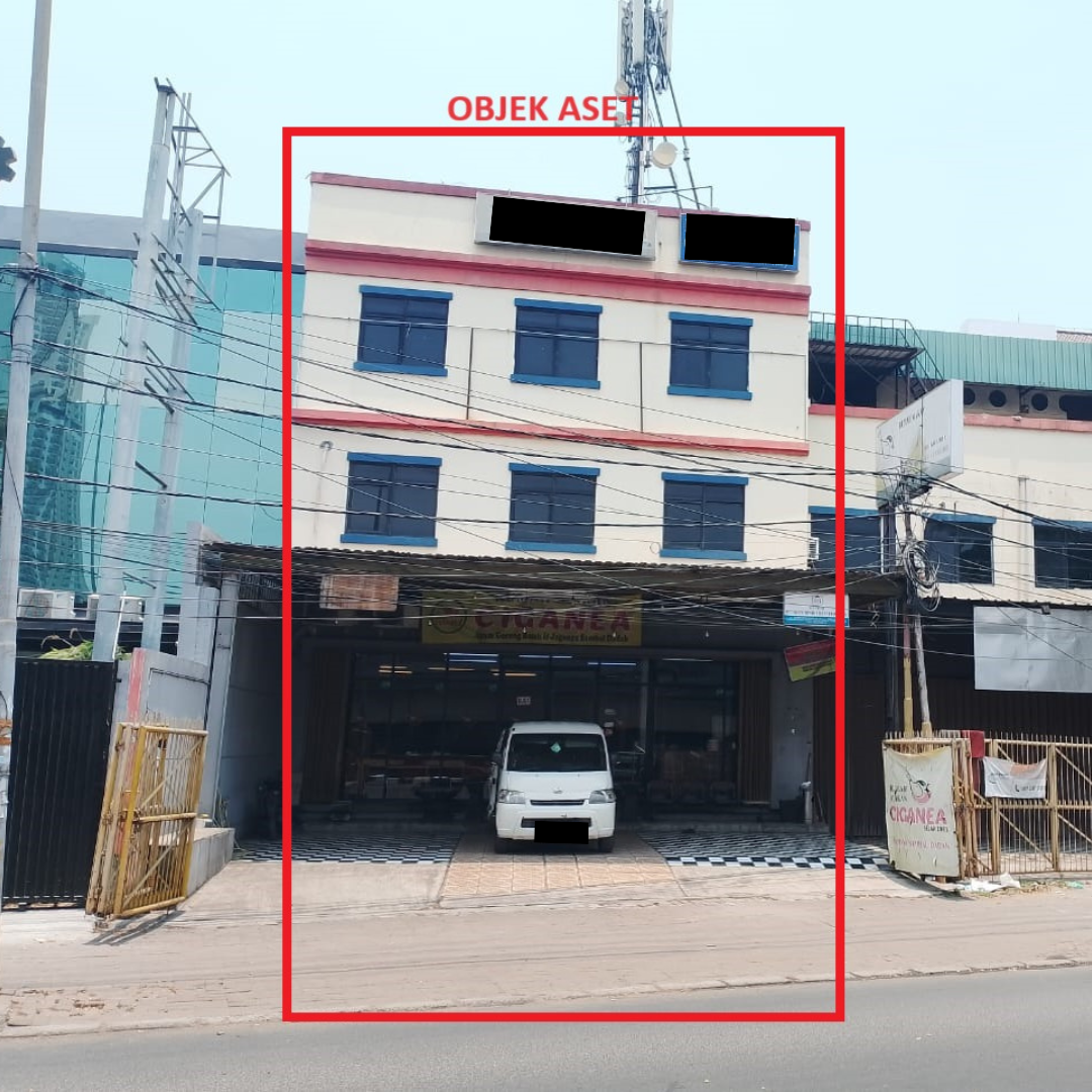 RUKO DI JALAN LINGKAR LUAR BARAT, KOSAMBI, JAKARTA BARAT DENGAN LUAS TANAH 188m2