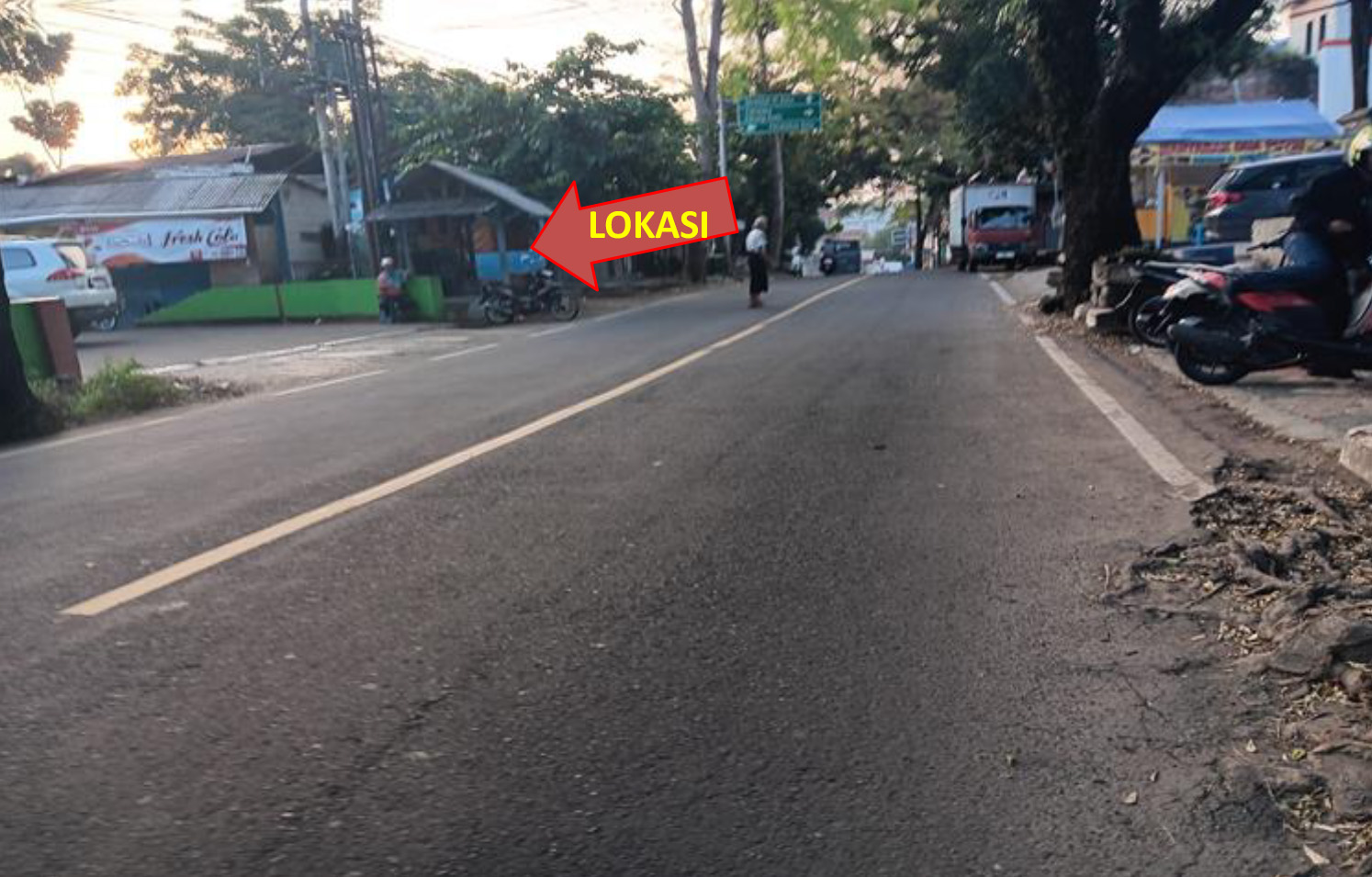 TANAH DI JALAN CANGHEGAR, SUKABUMI DENGAN LUAS 26.390m2