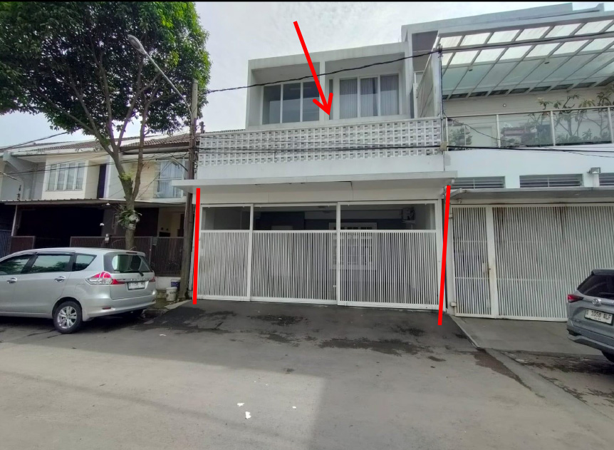 RUMAH DI JALAN BATUNUNGGAL ASIH III, BANDUNG DENGAN LUAS TANAH 135m2