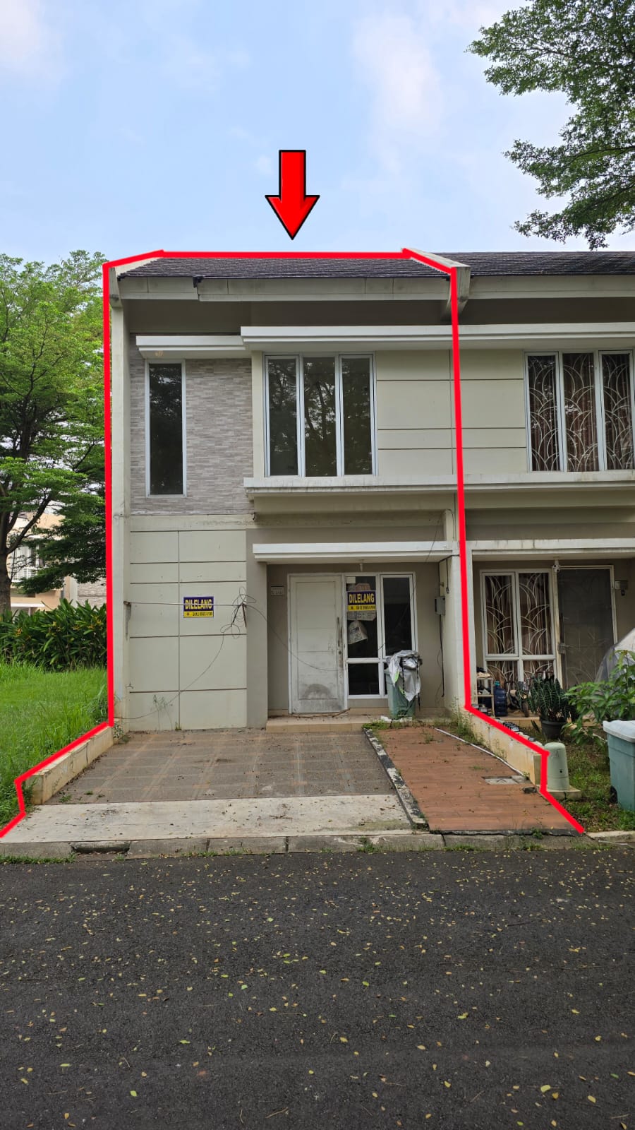 RUMAH DI PARADISE RESORT, PAMULANG DENGAN LUAS TANAH 75m2