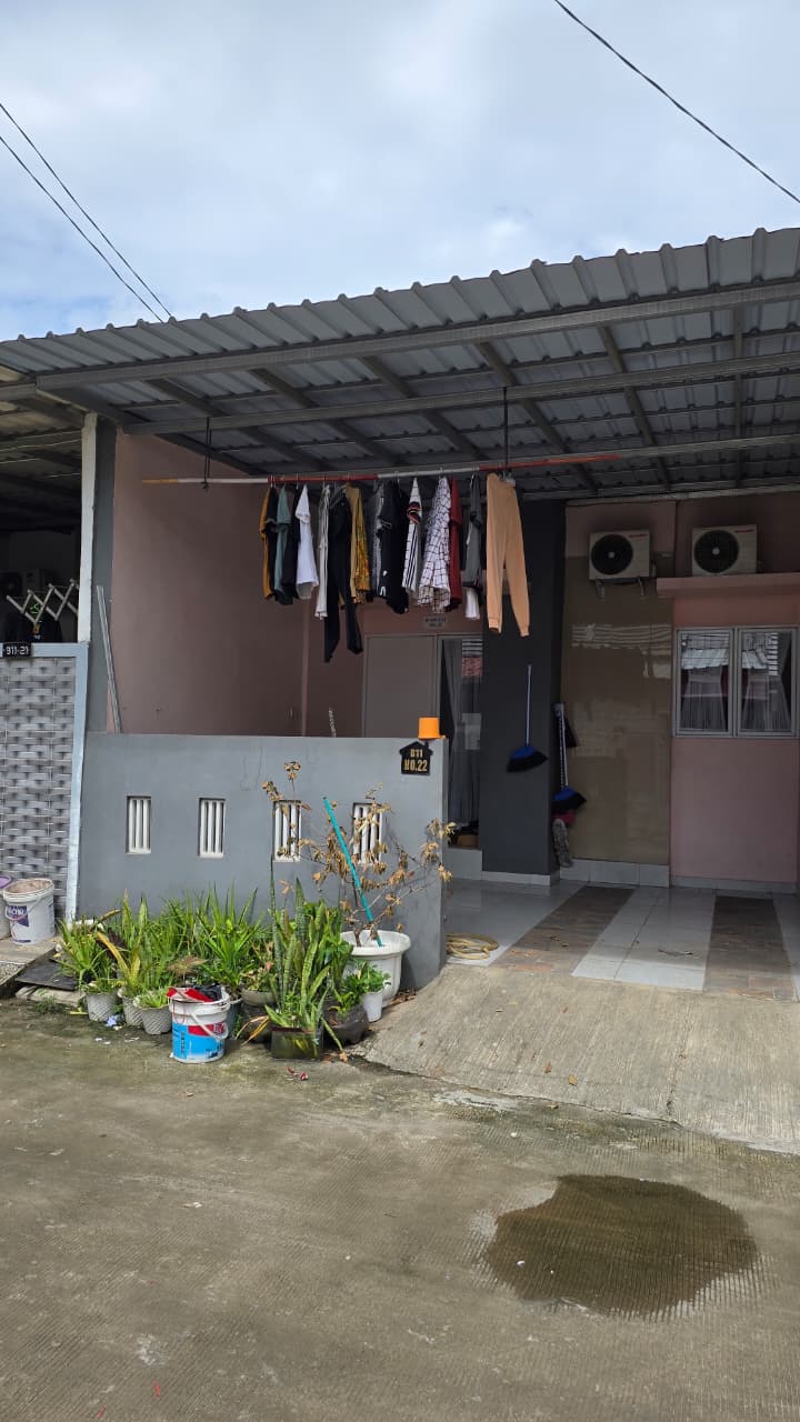 RUMAH DI KOMPLEK PORIS RESIDENCE, TANGERANG DENGAN LUAS TANAH 60m2
