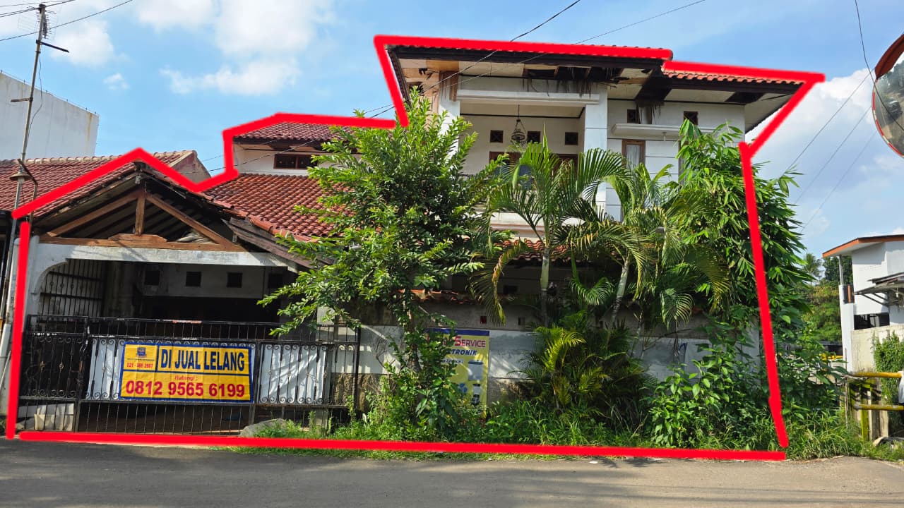 RUMAH DI PERUMAHAN GRIYA KENCANA, DEPOK DENGAN LUAS TANAH 151m2