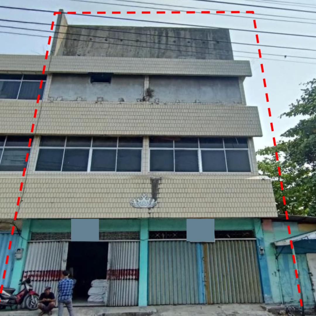 RUKO DI JALAN LAKSAMANA MALAHAYATI, BANDAR LAMPUNG DENGAN LUAS TANAH 136m2