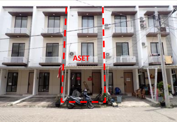 RUMAH DI DUTA INDAH RESIDENCE, TANGERANG DENGAN LUAS TANAH 33m2
