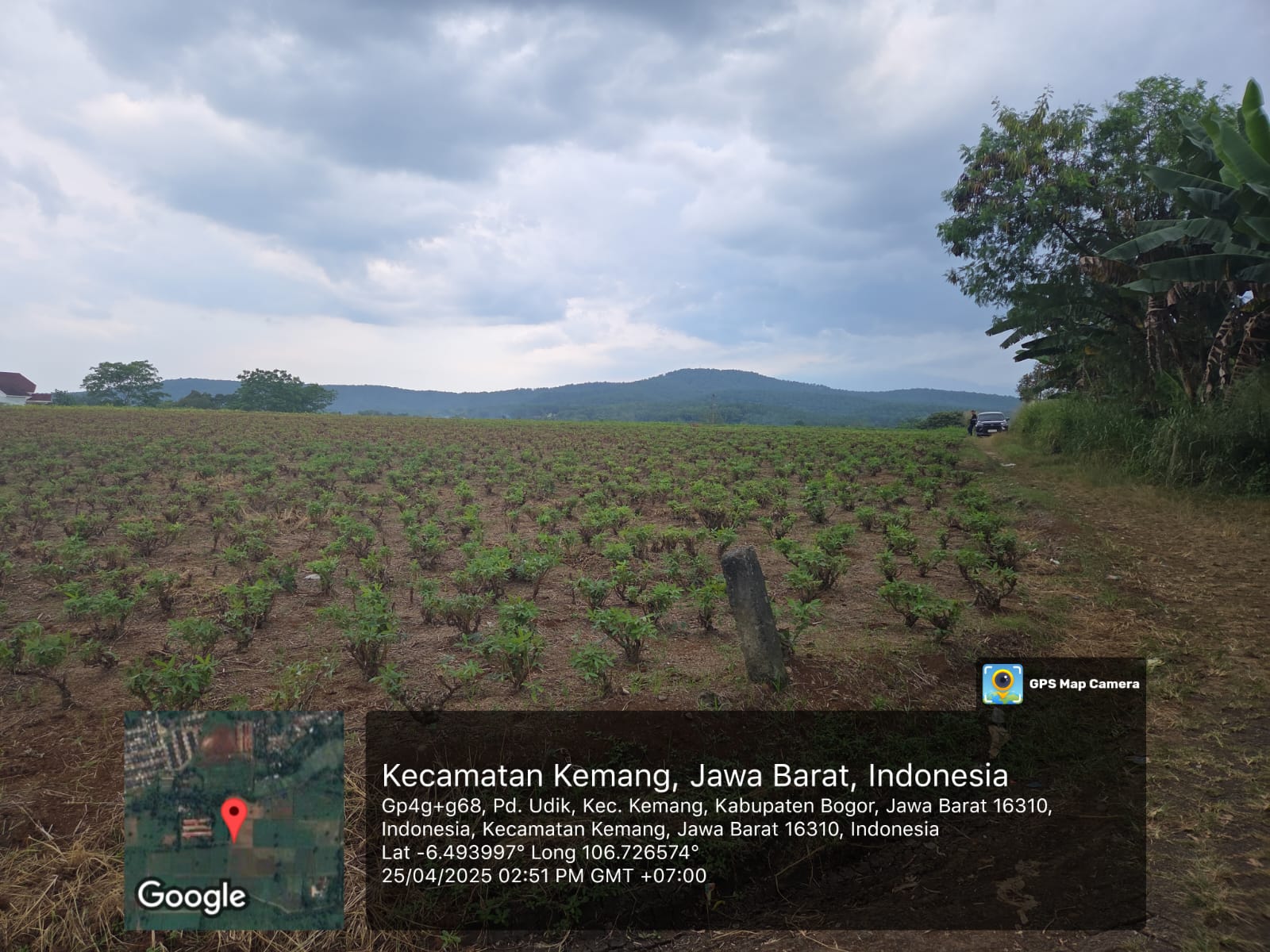 TANAH DI JALAN RAYA PARUNG, BOGOR DENGAN LUAS 3.082m2