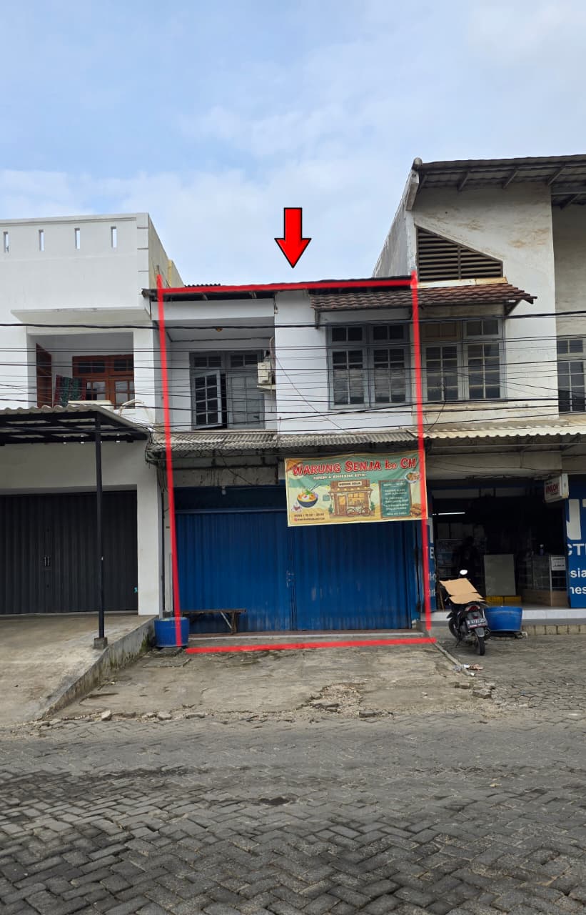 RUKO DI KOMPLEK RUKO GRIYA DADAP ESTATE, TANGERANG, DENGAN LUAS TANAH 80m2