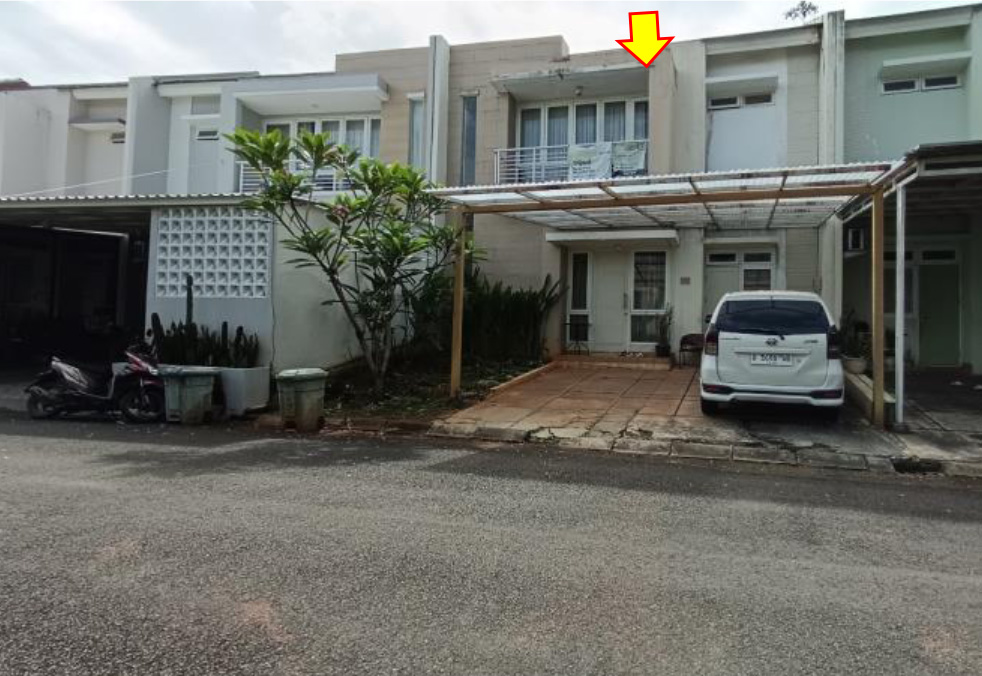 RUMAH DI PARADISE RESORT CLUSTER THE BAY, TANGERANG SELATAN DENGAN LUAS TANAH 127m2