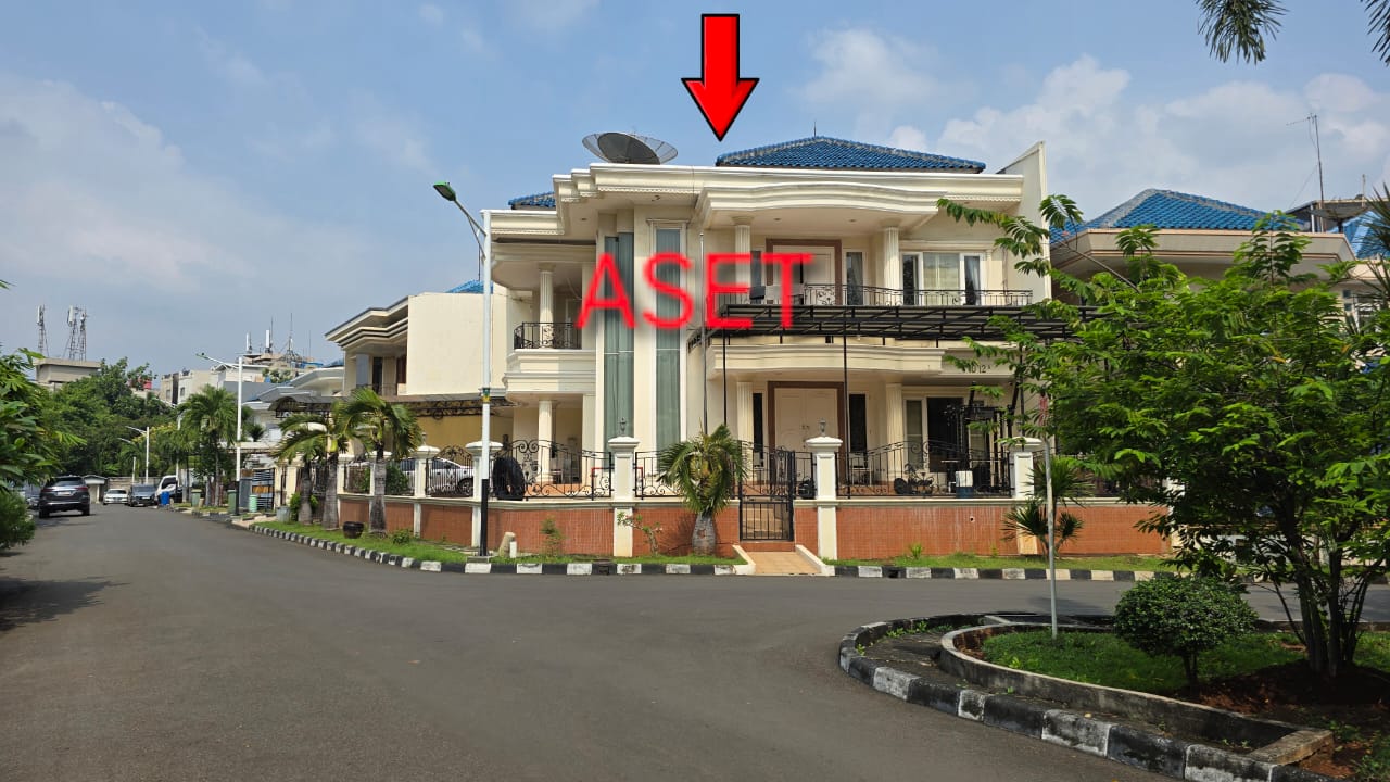RUMAH DI PERUMAHAN NIRWANA SUNTER ASRI 3, JAKARTA UTARA DENGAN LUAS TANAH 392m2