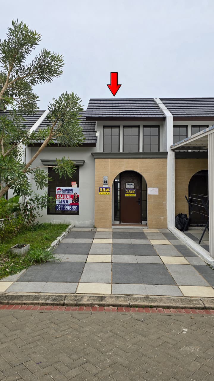 RUMAH DI PERUMAHAN CITRA INDAH CITY, BOGOR DENGAN LUAS TANAH 90m2