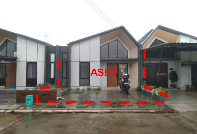 RUMAH DI PERUMAHAN DARMAWANGSA RESIDENCE, BEKASI DENGAN LUAS TANAH 78m2
