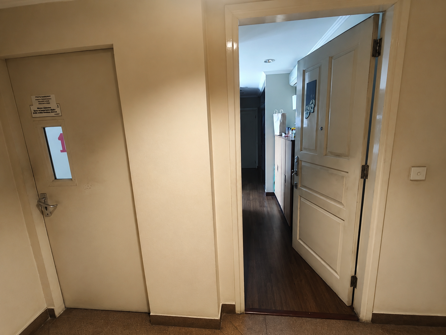SATU UNIT APARTEMENT DI THE BOULEVARD RESIDENCE, JAKARTA PUSAT DENGAN LUAS 41,98m2
