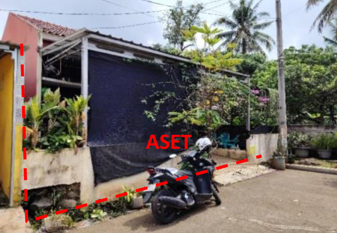 RUMAH DI KOMPLEK CITAYAM GREEN PARK, BOGOR DENGAN LUAS TANAH 95m2