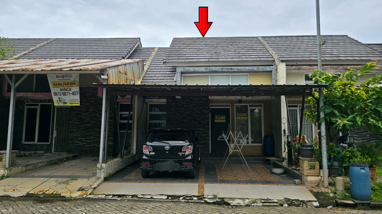 RUMAH DI PERUMAHAN METLAND TRANSYOGI, BOGOR DENGAN LUAS TANAH 72m2