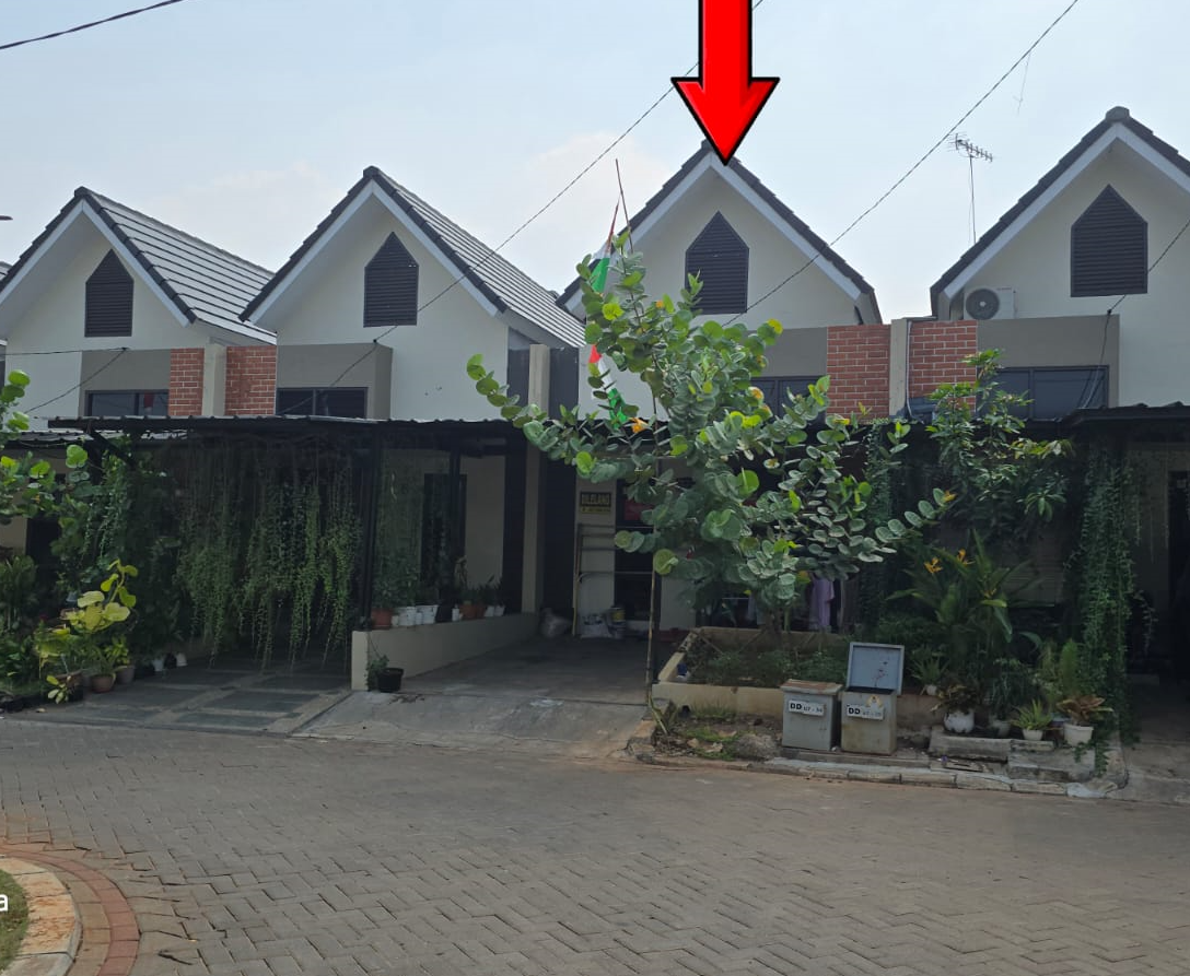 RUMAH DI PERUMAHAN GRAND NUSA INDAH, BOGOR DENGAN LUAS TANAH 60m2