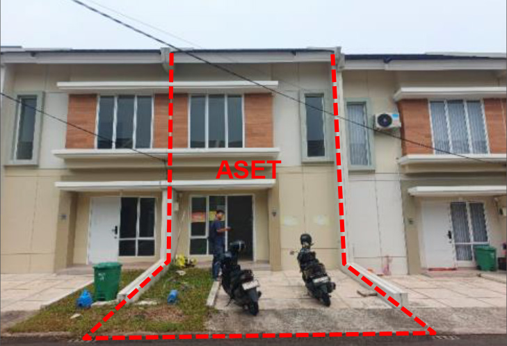 RUMAH DI PERUMAHAN PARADISE SERPONG CITY 2, CLUSTER ECOSCAPE, BOGOR DENGAN LUAS TANAH 60m2