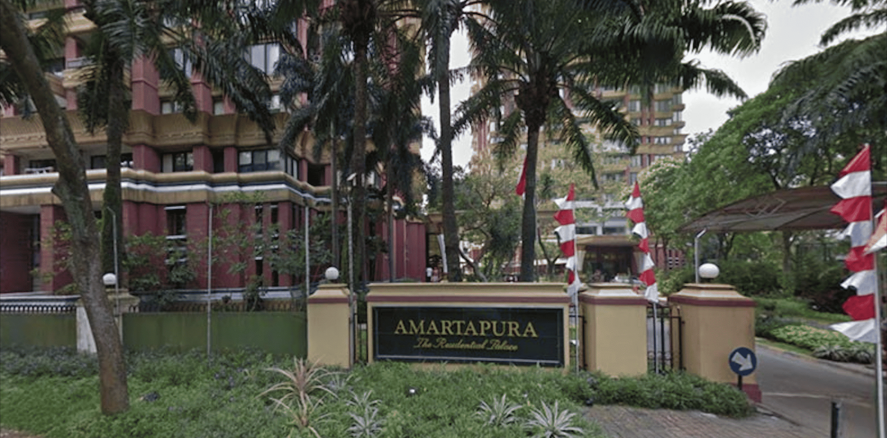SATU UNIT APARTEMEN AMARTAPURA, DI JALAN SULTAN SYAHRIR, TANGERANG DENGAN LUAS 108m2