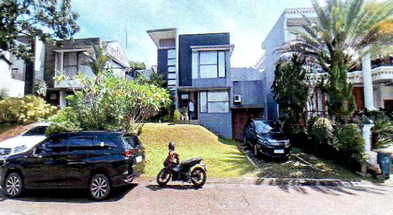 RUMAH DI ARGENIA SENTUL CITY, HILTOP RESIDENCE, BOGOR DENGAN LUAS TANAH 308m2
